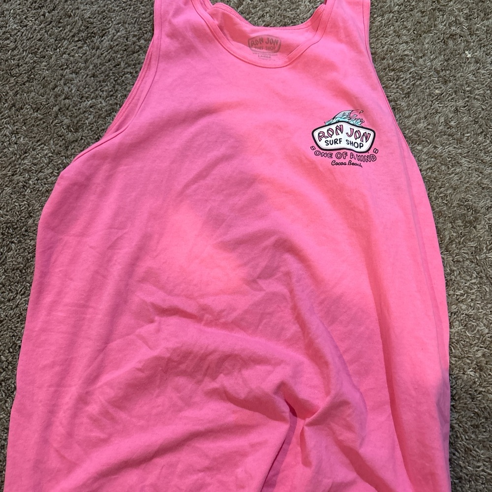 Ron Jon Surf Shop Pink Tank Top
